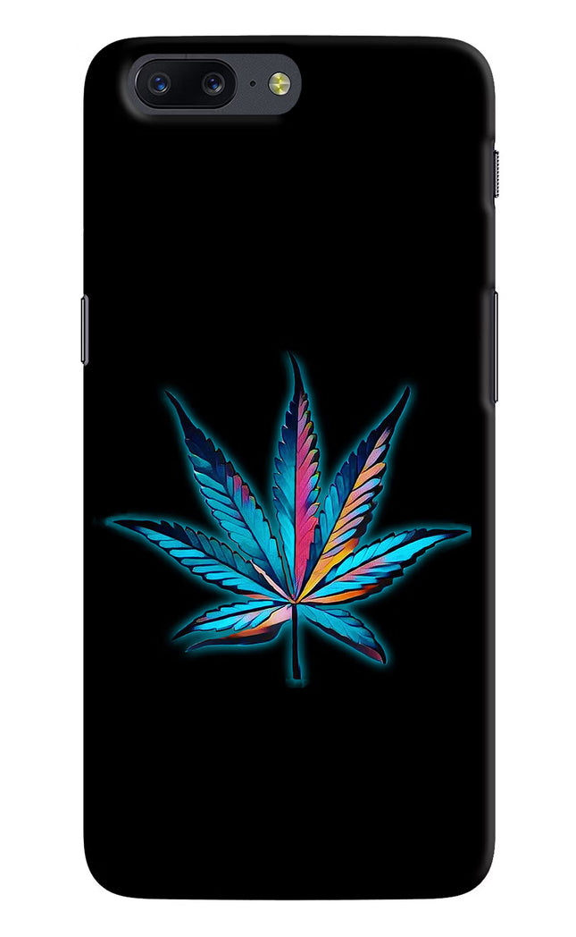 Weed Oneplus 5 Hard Case Back Cover by Casekaro