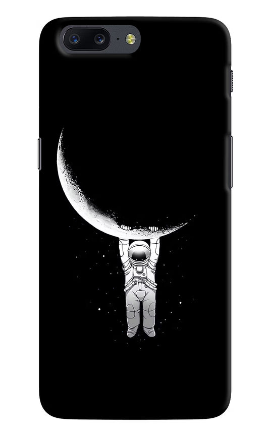 Moon Space Oneplus 5 Hard Case Back Cover by Casekaro