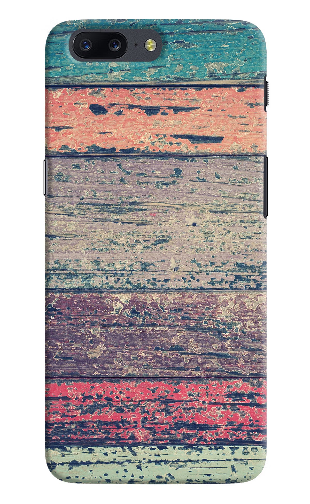 Colourful Wall Oneplus 5 Hard Case Back Cover by Casekaro