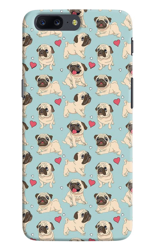 Pug Dog Oneplus 5 Hard Case Back Cover by Casekaro