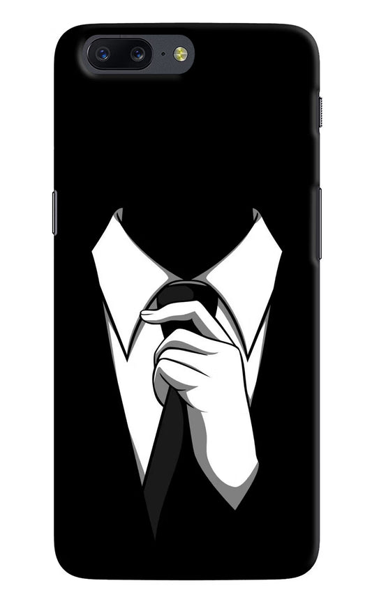 Black Tie Oneplus 5 Hard Case Back Cover by Casekaro