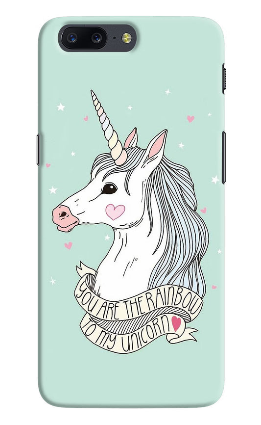 Unicorn Wallpaper Oneplus 5 Hard Case Back Cover by Casekaro