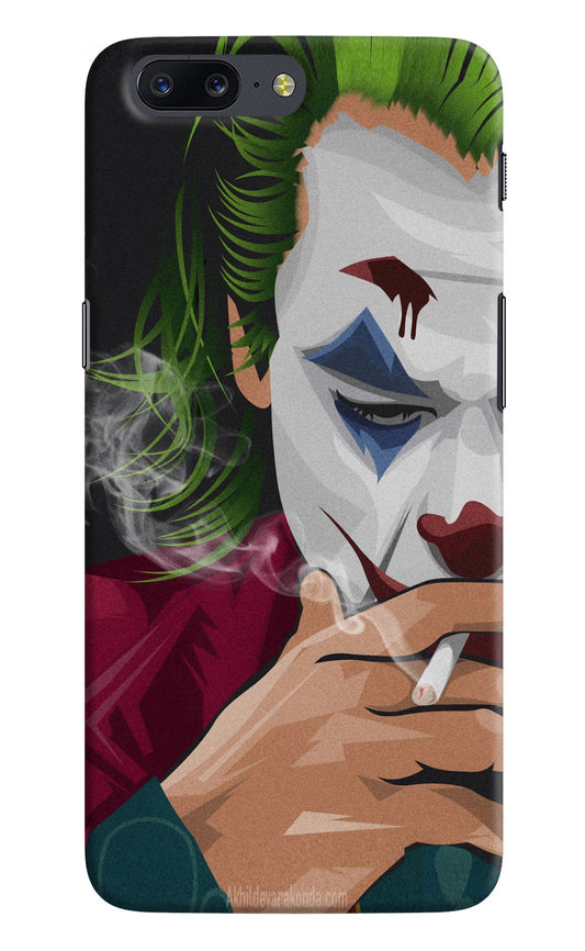 Joker Smoking Oneplus 5 Hard Case Back Cover by Casekaro