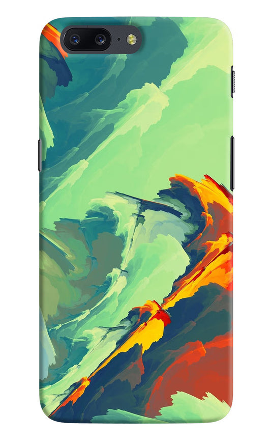 Paint Art Oneplus 5 Hard Case Back Cover by Casekaro