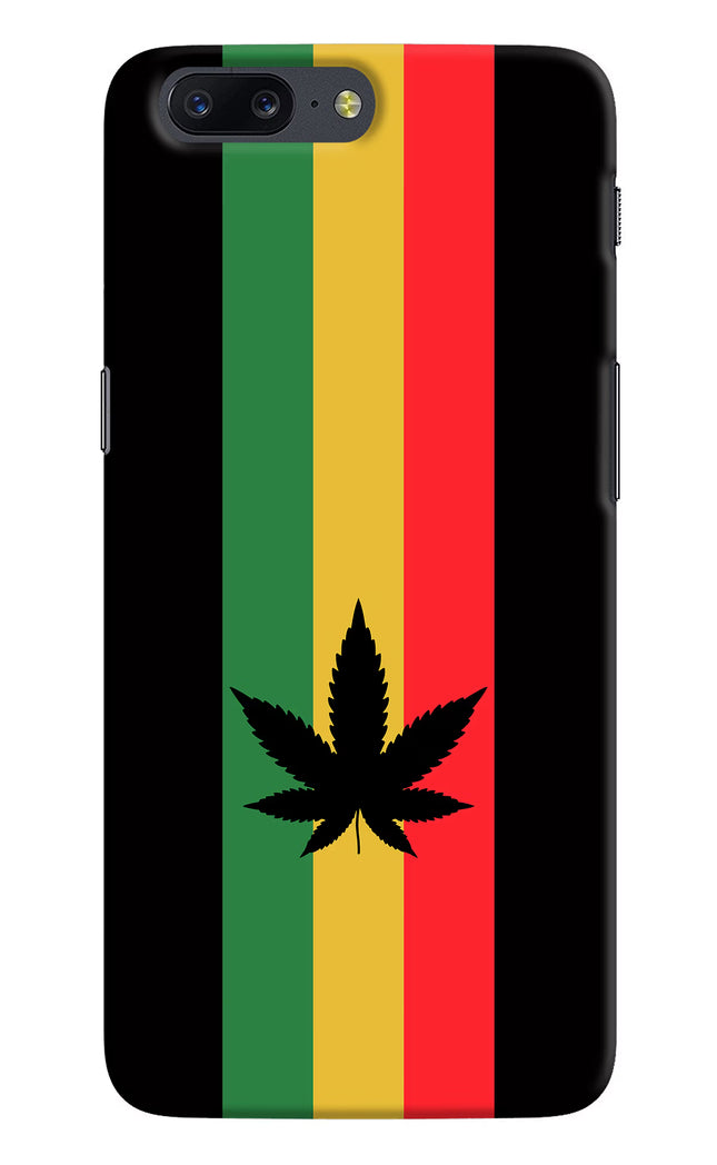 Weed Flag Oneplus 5 Hard Case Back Cover by Casekaro