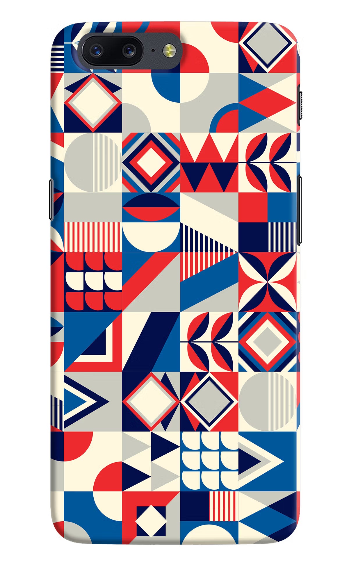 Colorful Pattern Oneplus 5 Hard Case Back Cover by Casekaro