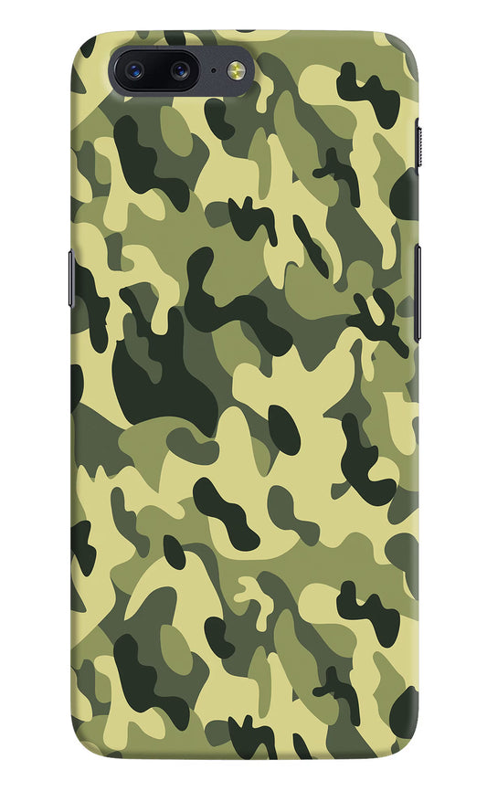 Camouflage Oneplus 5 Hard Case Back Cover by Casekaro