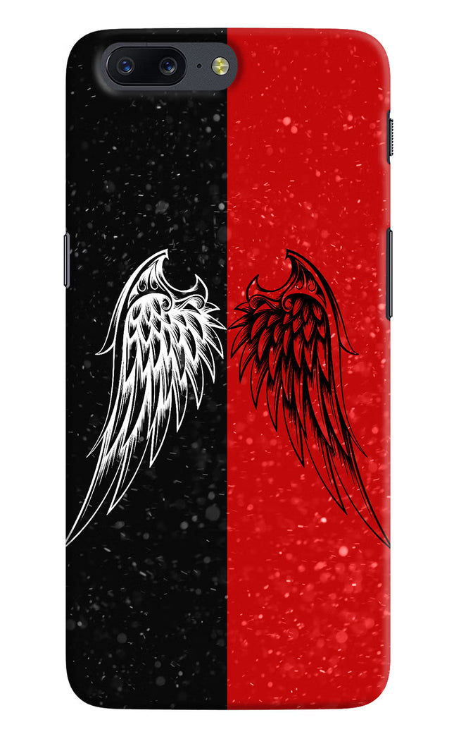 Wings Oneplus 5 Hard Case Back Cover by Casekaro