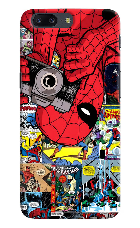 Spider Man Oneplus 5 Back Cover