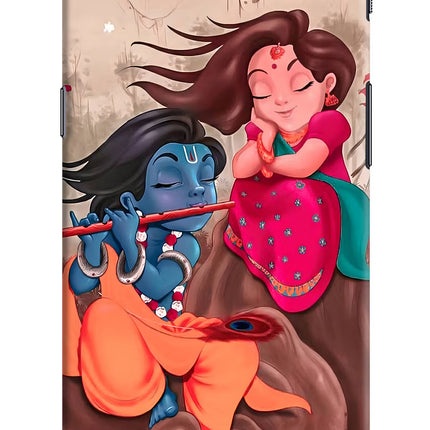 Radhe Krishna Oneplus 5 Hard Case Back Cover by Casekaro