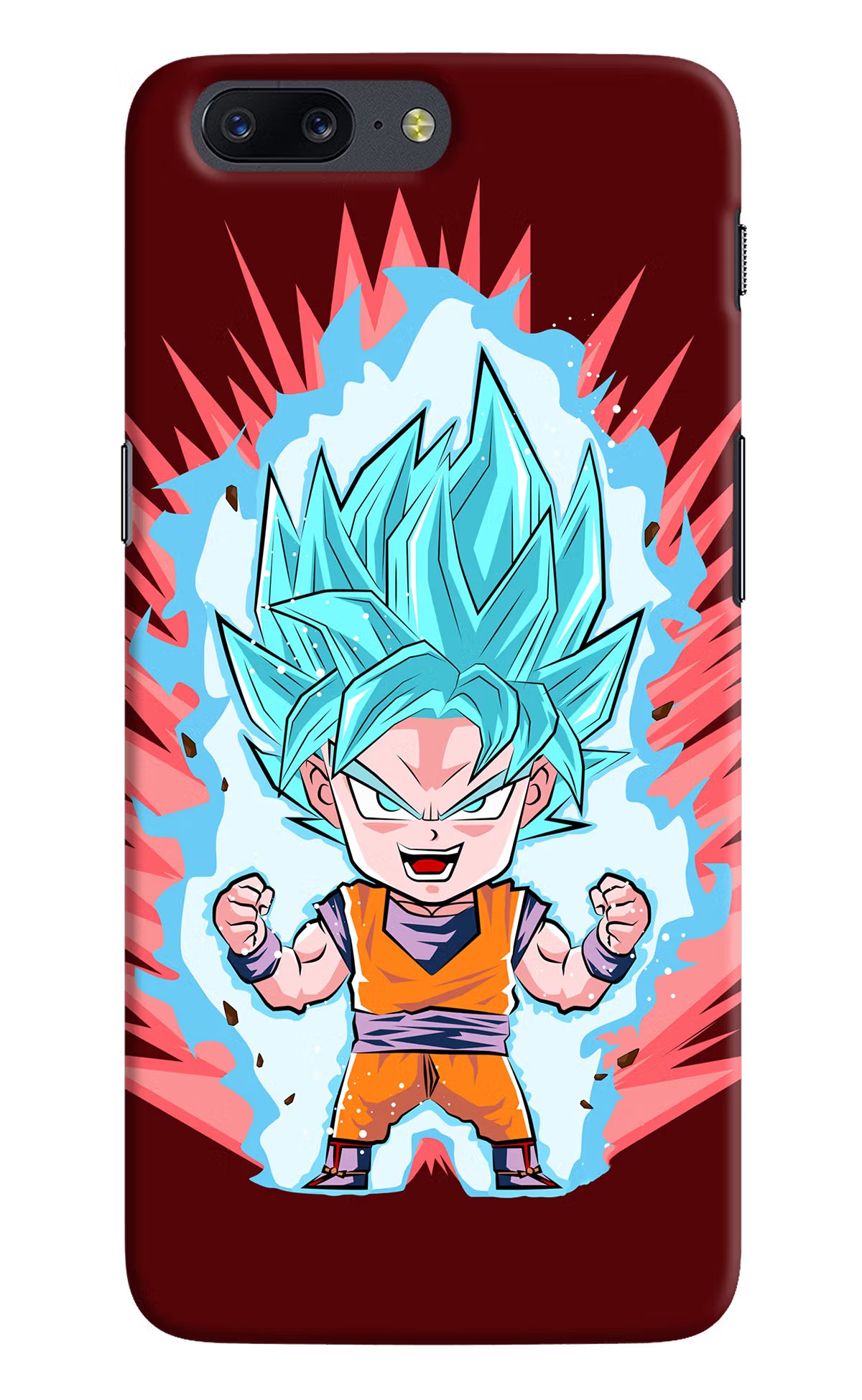 Goku Little Oneplus 5 Hard Case Back Cover by Casekaro