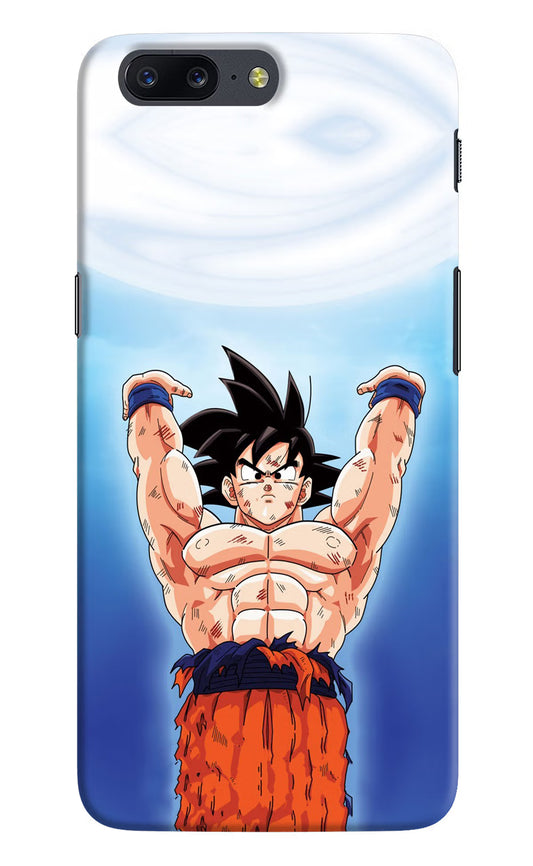 Goku Power Oneplus 5 Hard Case Back Cover by Casekaro