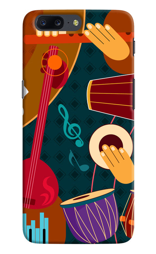 Music Instrument Oneplus 5 Hard Case Back Cover by Casekaro