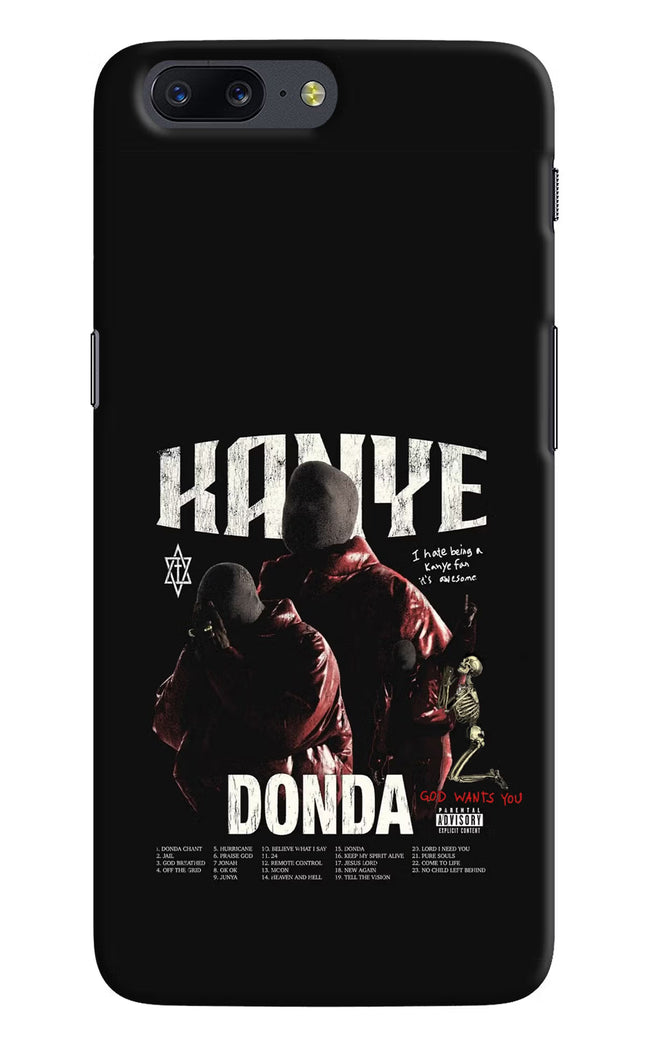 Donda Kanye West Oneplus 5 Hard Case Back Cover by Casekaro