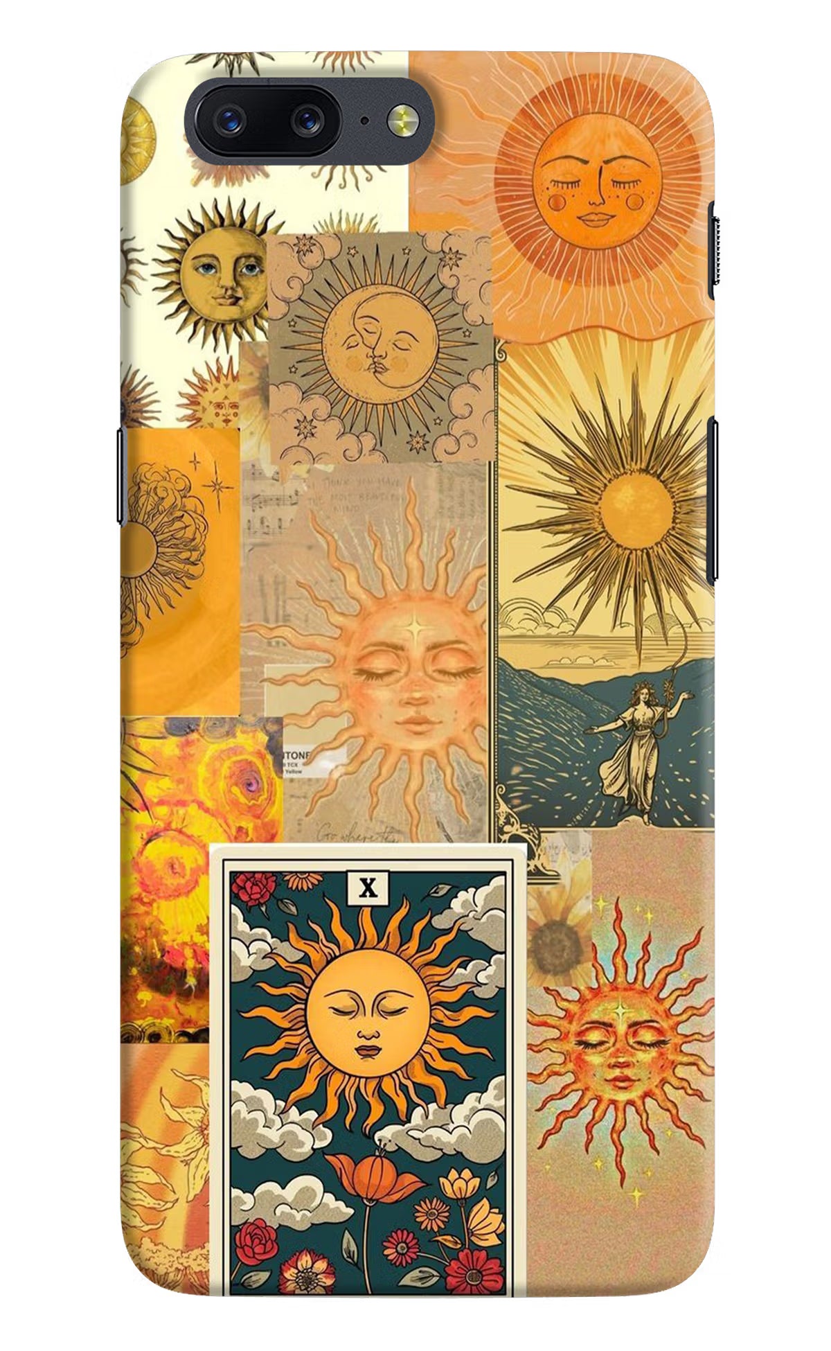 Sun Oneplus 5 Hard Case Back Cover by Casekaro