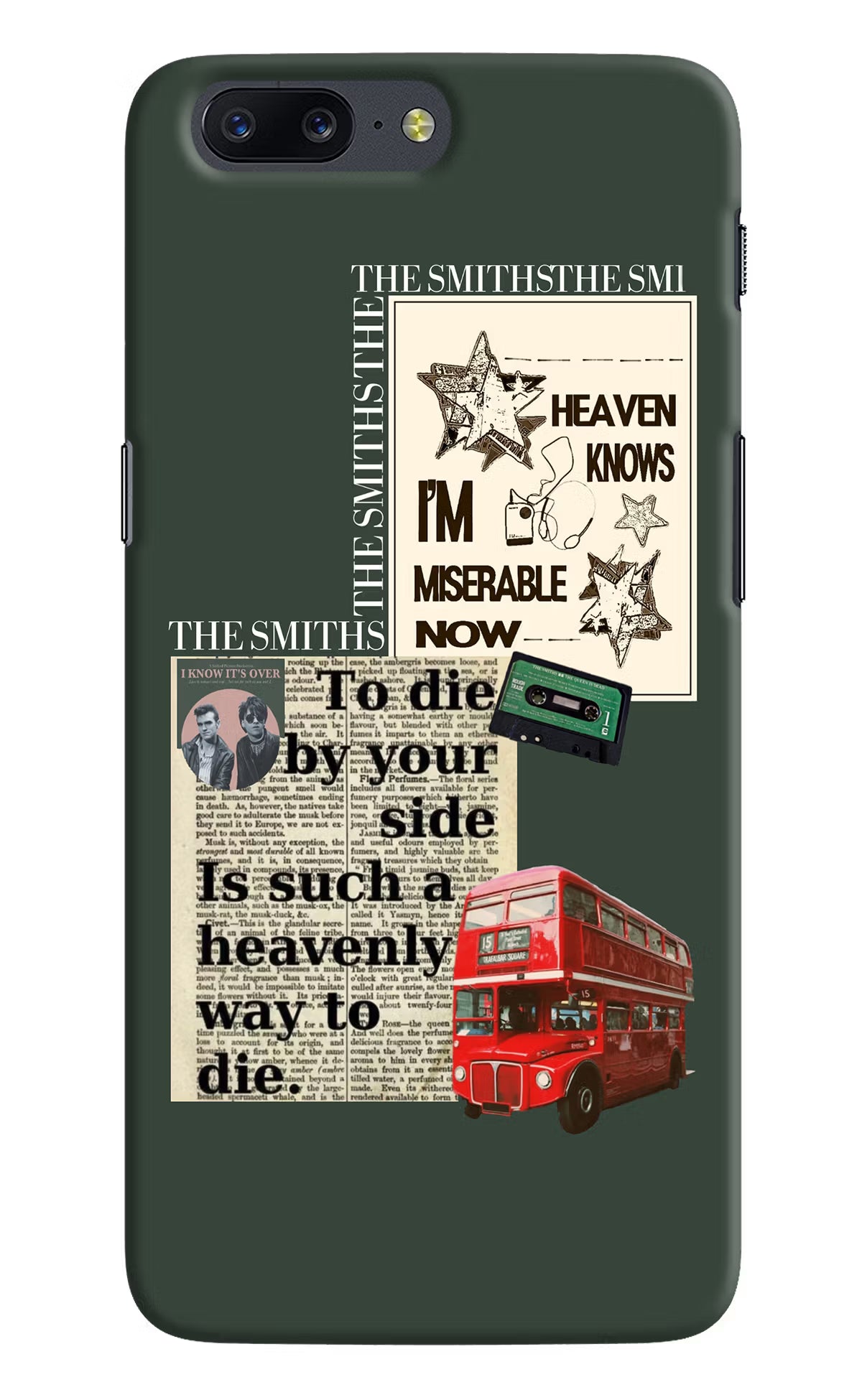The Smiths Oneplus 5 Hard Case Back Cover by Casekaro