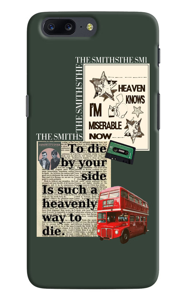 The Smiths Oneplus 5 Hard Case Back Cover by Casekaro
