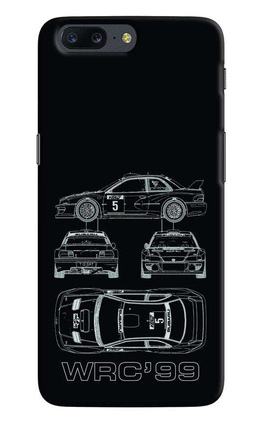 WRC'99 Oneplus 5 Hard Case Back Cover by Casekaro