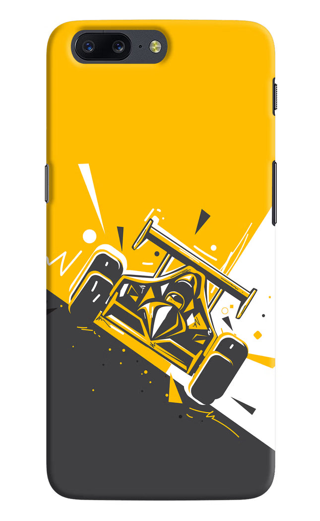 Track King Oneplus 5 Hard Case Back Cover by Casekaro