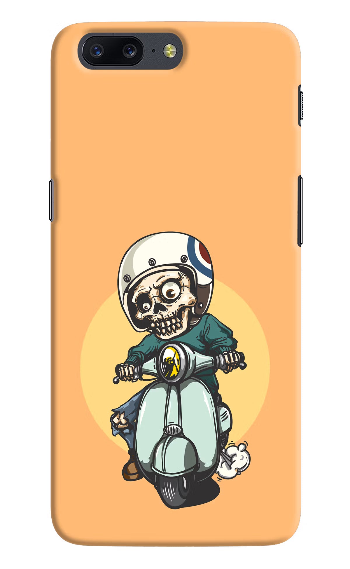 Undead Biker Oneplus 5 Hard Case Back Cover by Casekaro