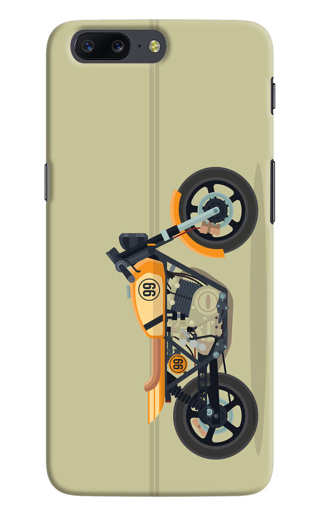 Vertical Speedster Oneplus 5 Hard Case Back Cover by Casekaro