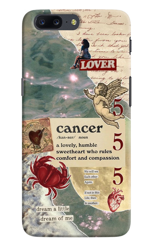 Cancer Zodiac Oneplus 5 Hard Case Back Cover by Casekaro