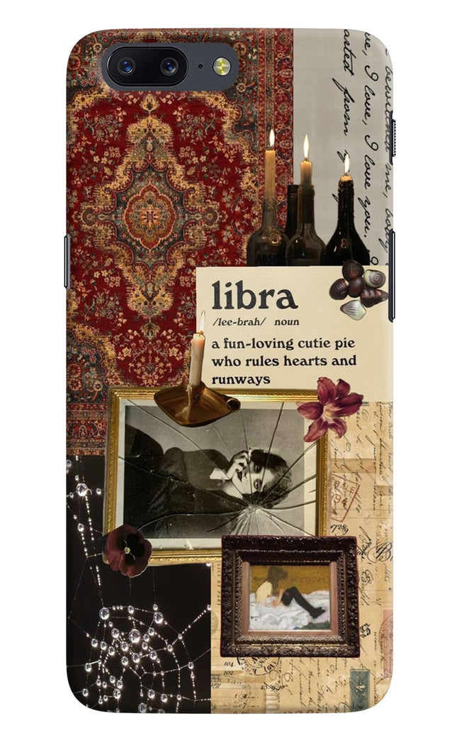 Libra Zodiac Oneplus 5 Hard Case Back Cover by Casekaro