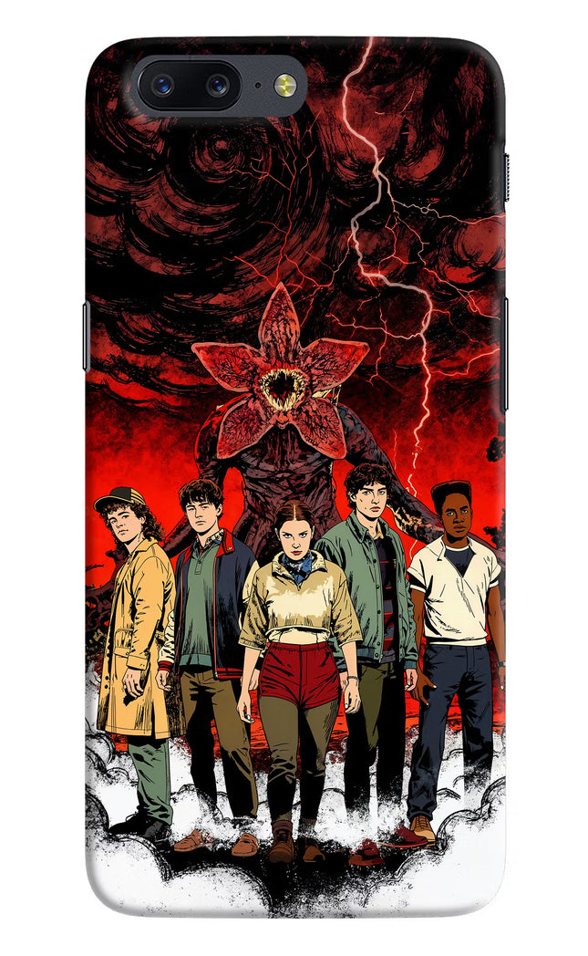 Ordinary Things Characters Oneplus 5 Hard Case Back Cover by Casekaro