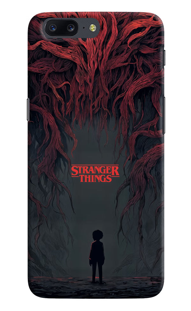 Ordinary Things Dark Side Oneplus 5 Hard Case Back Cover by Casekaro