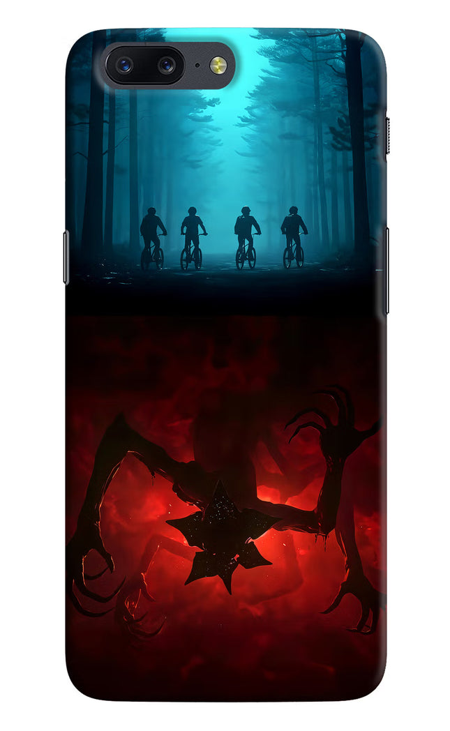 Ordinary Things Downside Up Oneplus 5 Hard Case Back Cover by Casekaro