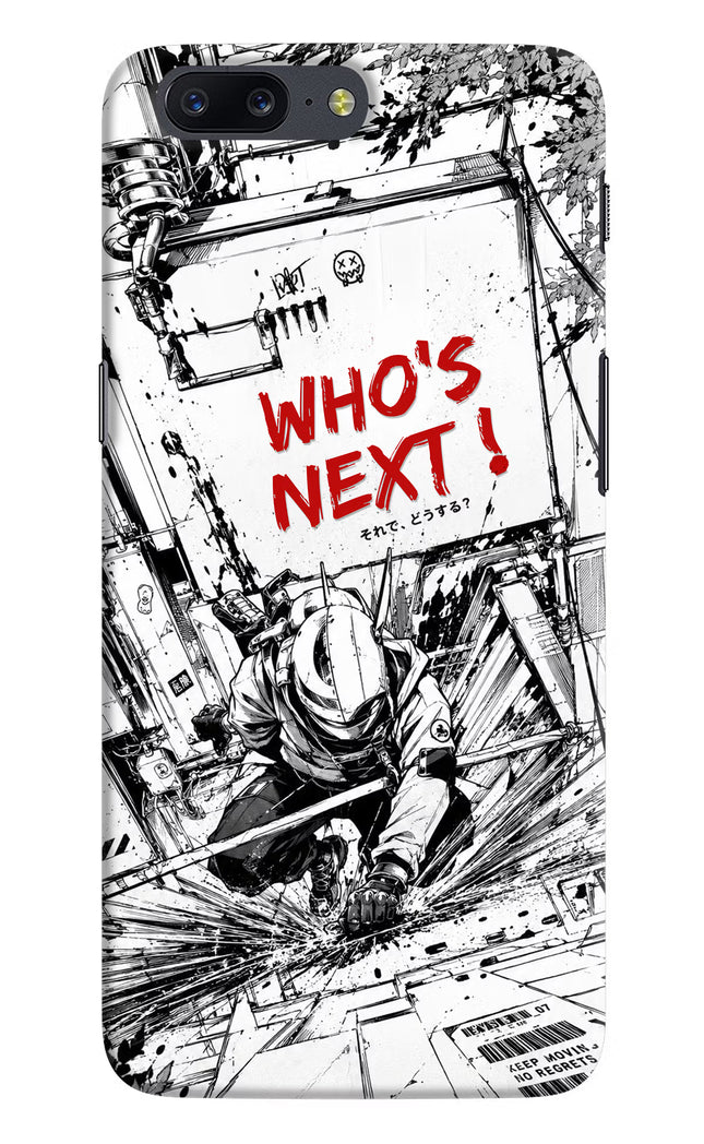 Who's Next Oneplus 5 Hard Case Back Cover by Casekaro