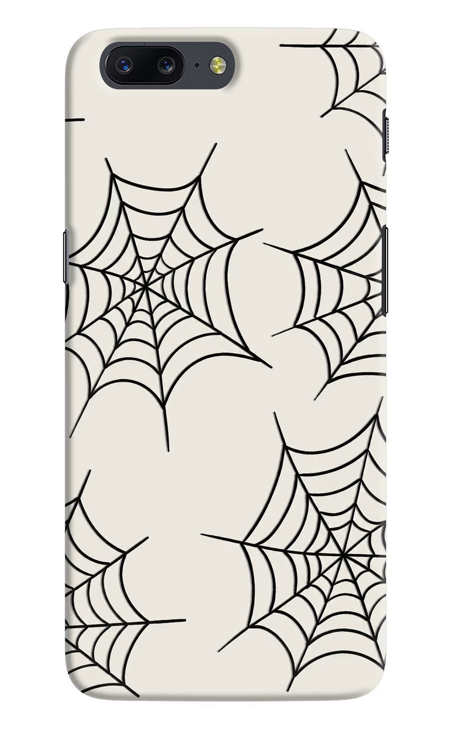 Spider Web Oneplus 5 Back Cover, Hard case