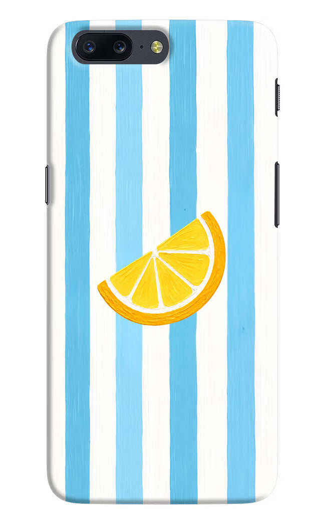 Summer Lemon Oneplus 5 Hard Case Back Cover by Casekaro