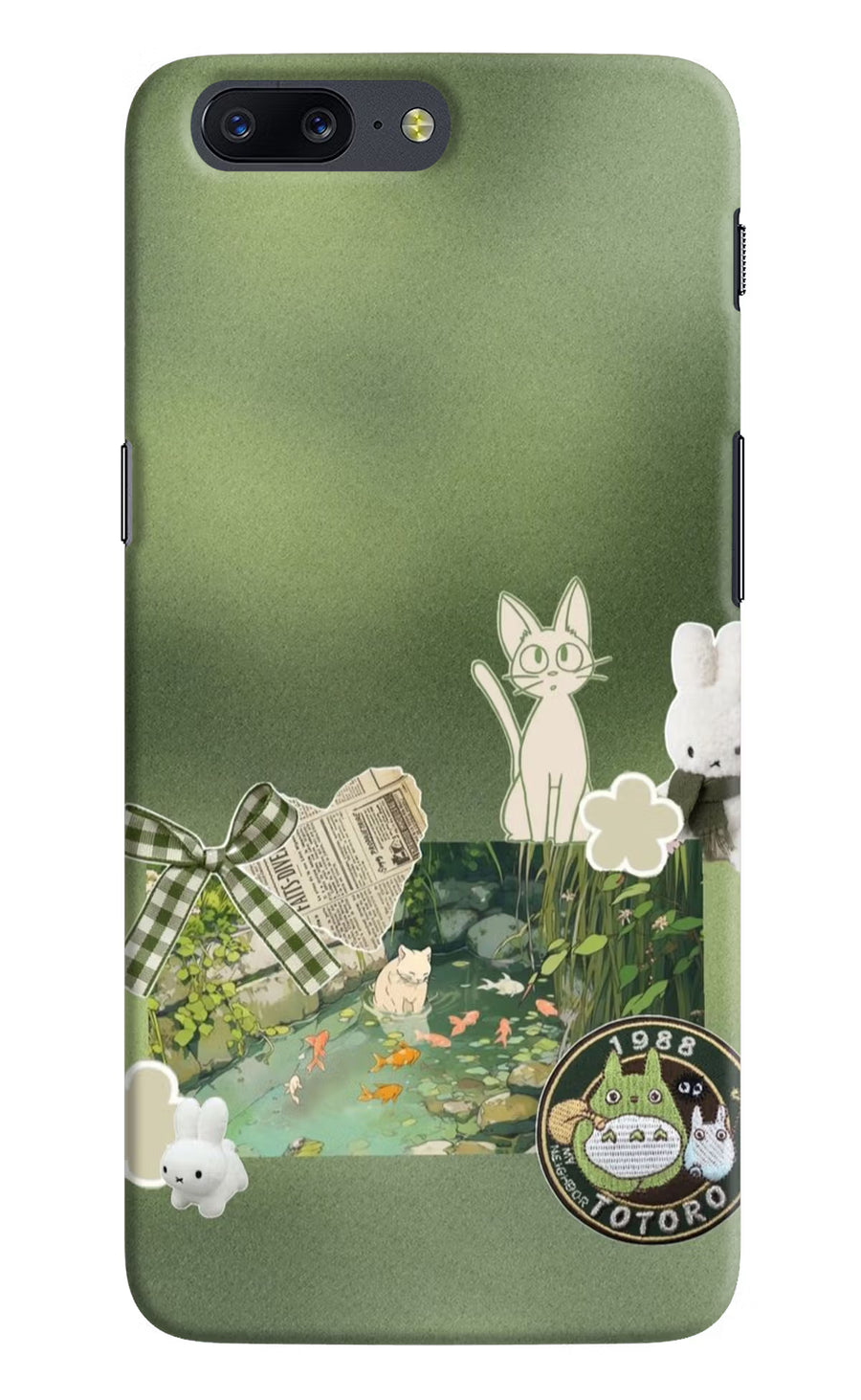 Aesthetic anime Oneplus 5 Back Cover, Hard case