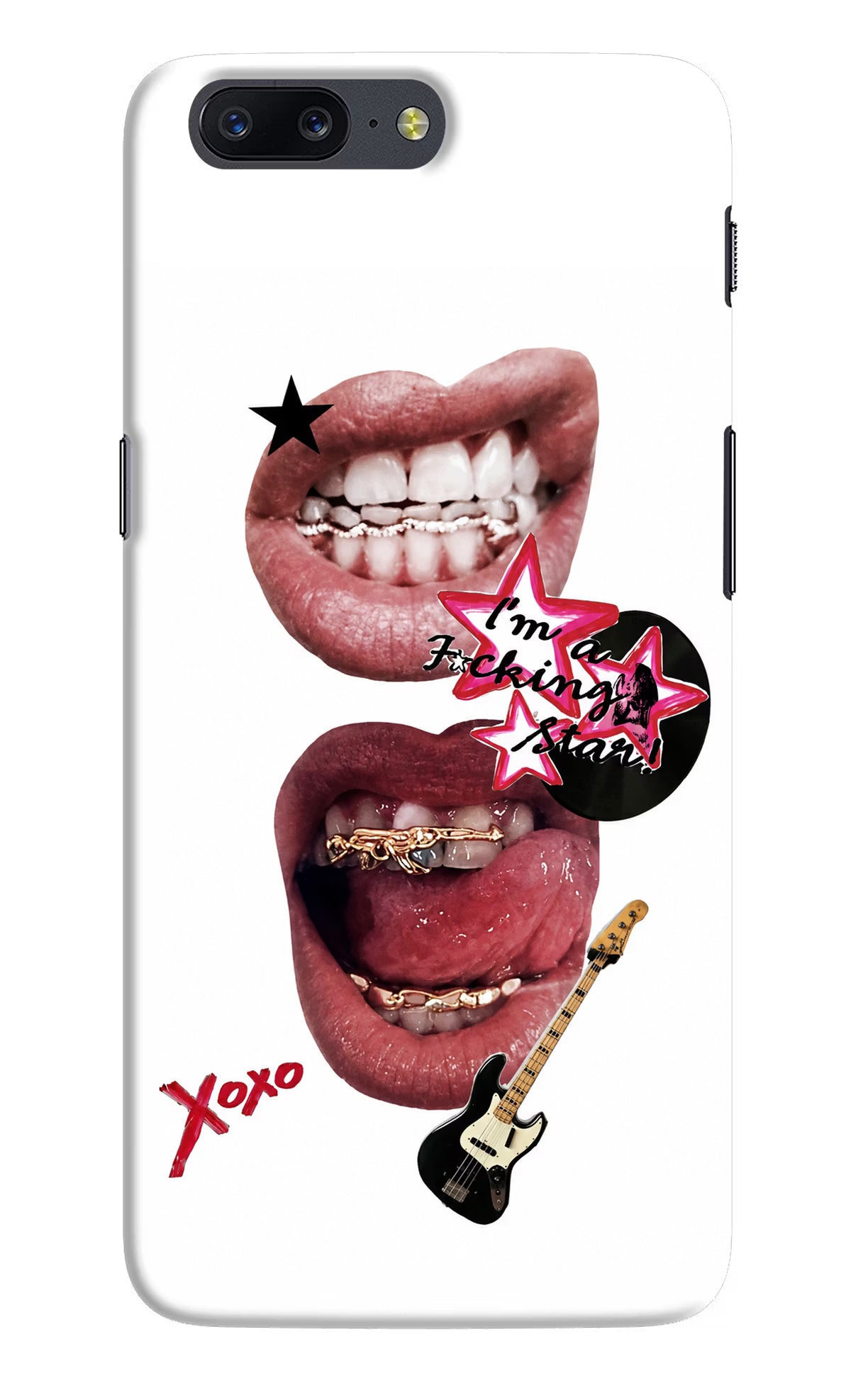 Rockstar Oneplus 5 Back Cover