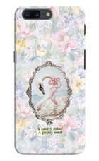 Pretty Mind Pretty Soul Oneplus 5 Hard Case Back Cover by Casekaro