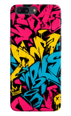 Graffiti Vibe Oneplus 5 Hard Case Back Cover by Casekaro