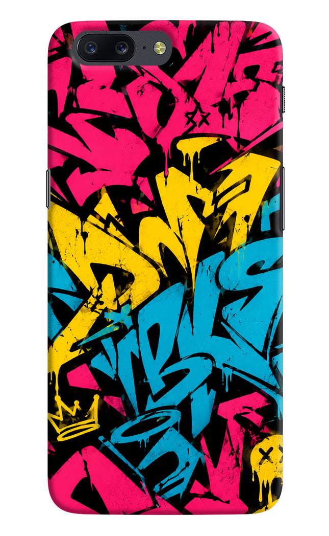 Graffiti Vibe Oneplus 5 Hard Case Back Cover by Casekaro