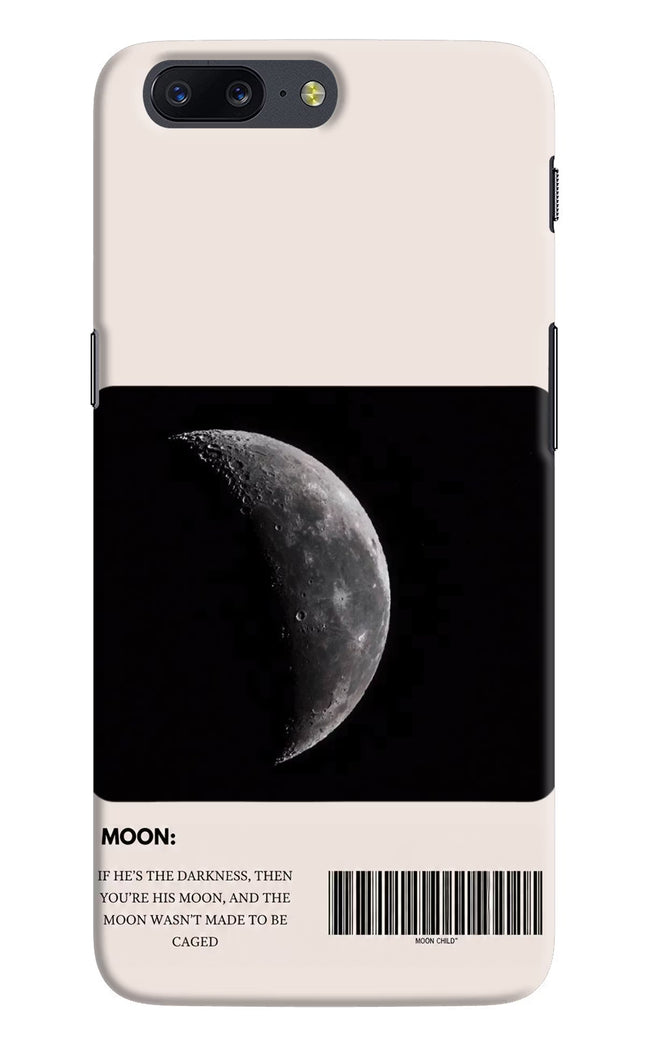 Moon Phase Oneplus 5 Hard Case Back Cover by Casekaro