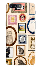 Mirror Cats Oneplus 5 Hard Case Back Cover by Casekaro