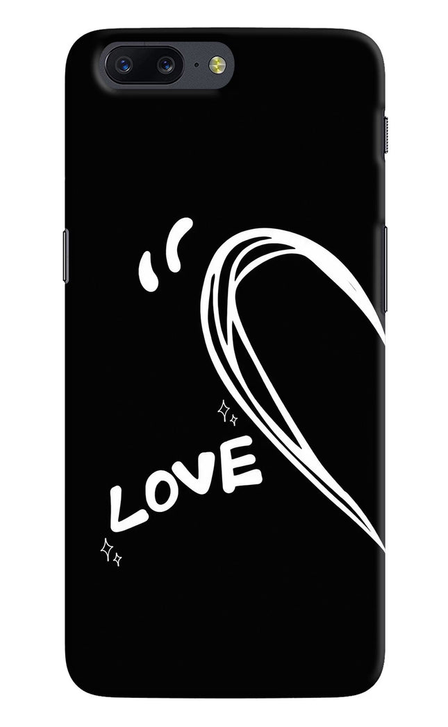 Love Line Oneplus 5 Hard Case Back Cover by Casekaro