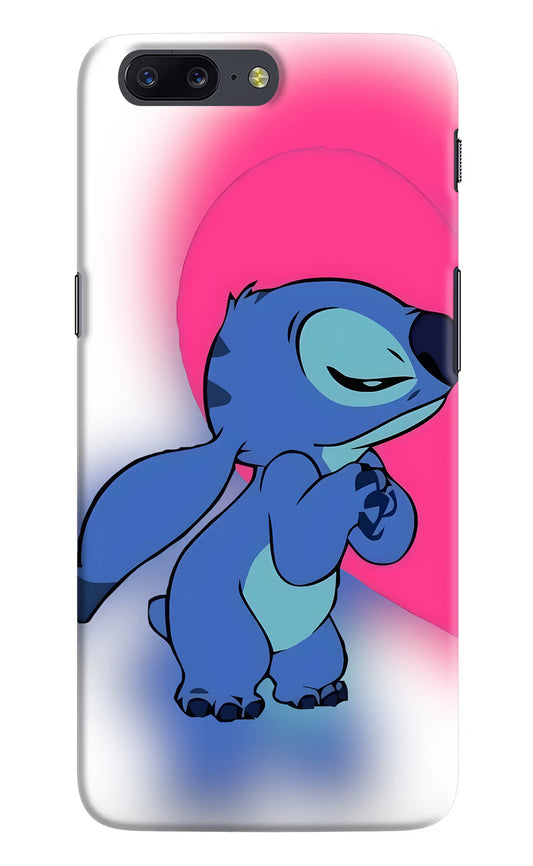 Stitch Hug Oneplus 5 Hard Case Back Cover by Casekaro
