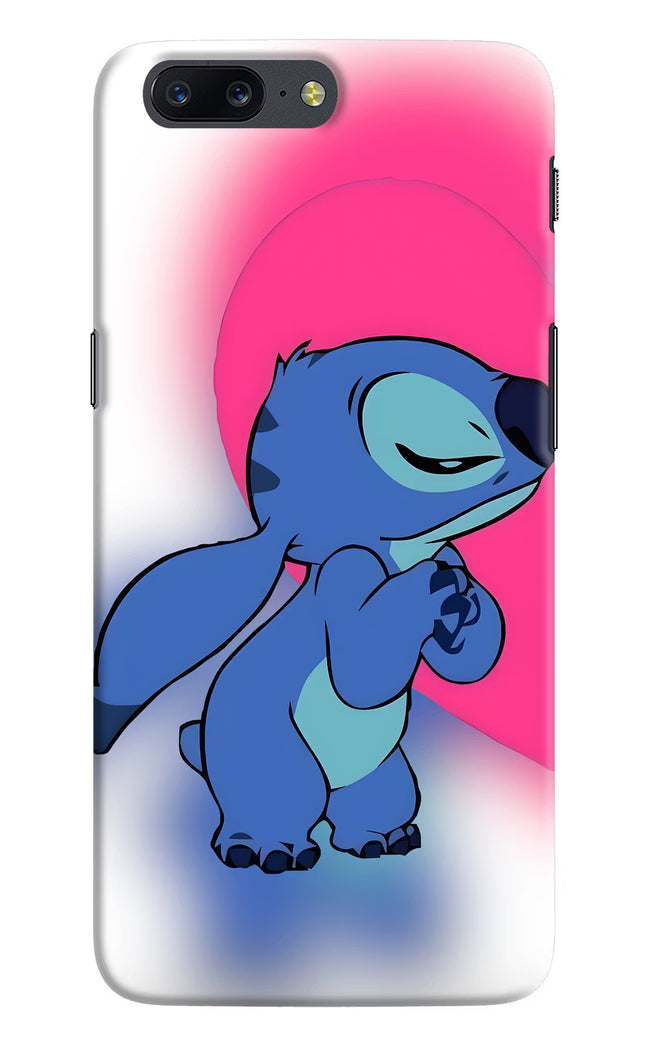 Stitch Hug Oneplus 5 Hard Case Back Cover by Casekaro
