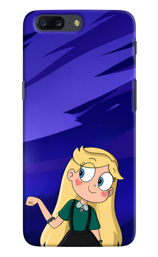 Star Glow Oneplus 5 Hard Case Back Cover by Casekaro