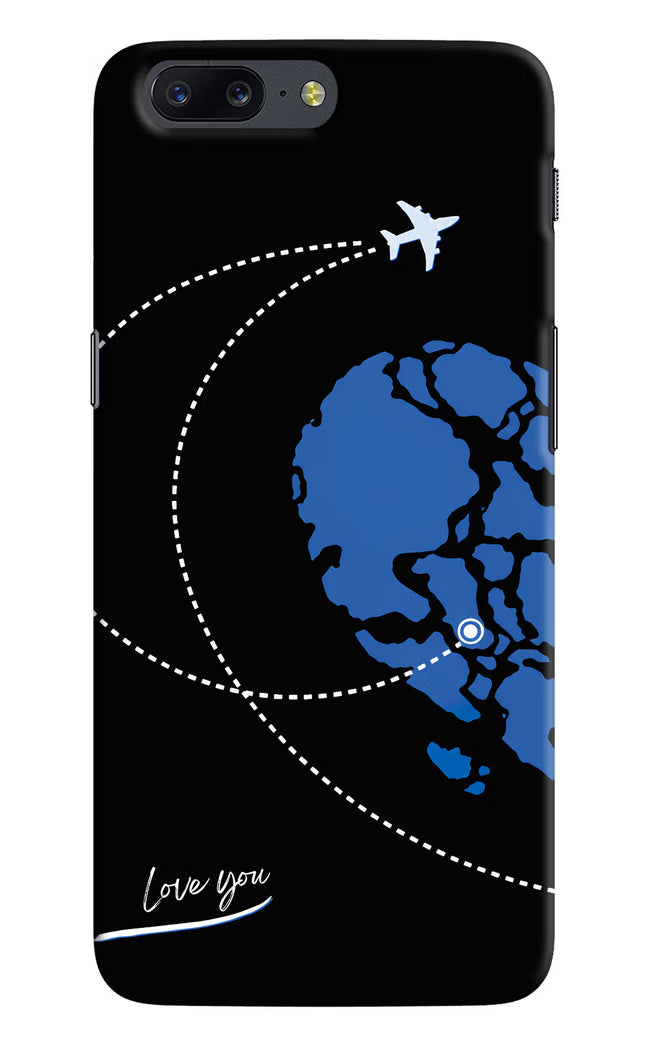 Love Orbit Oneplus 5 Hard Case Back Cover by Casekaro
