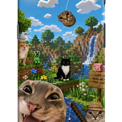 Minecraft Cat Chaos Oneplus 5 Hard Case Back Cover by Casekaro