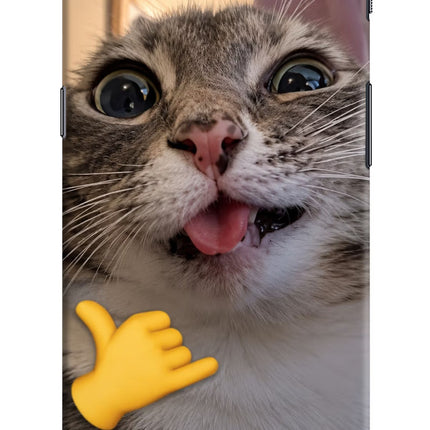 Silly Cat Call Oneplus 5 Hard Case Back Cover by Casekaro