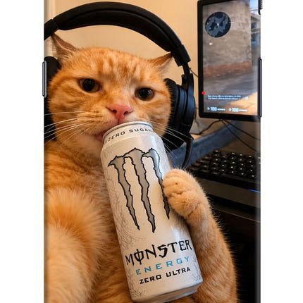 Gamer Cat Energy Oneplus 5 Hard Case Back Cover by Casekaro
