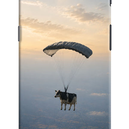Skydiving Cow Oneplus 5 Hard Case Back Cover by Casekaro
