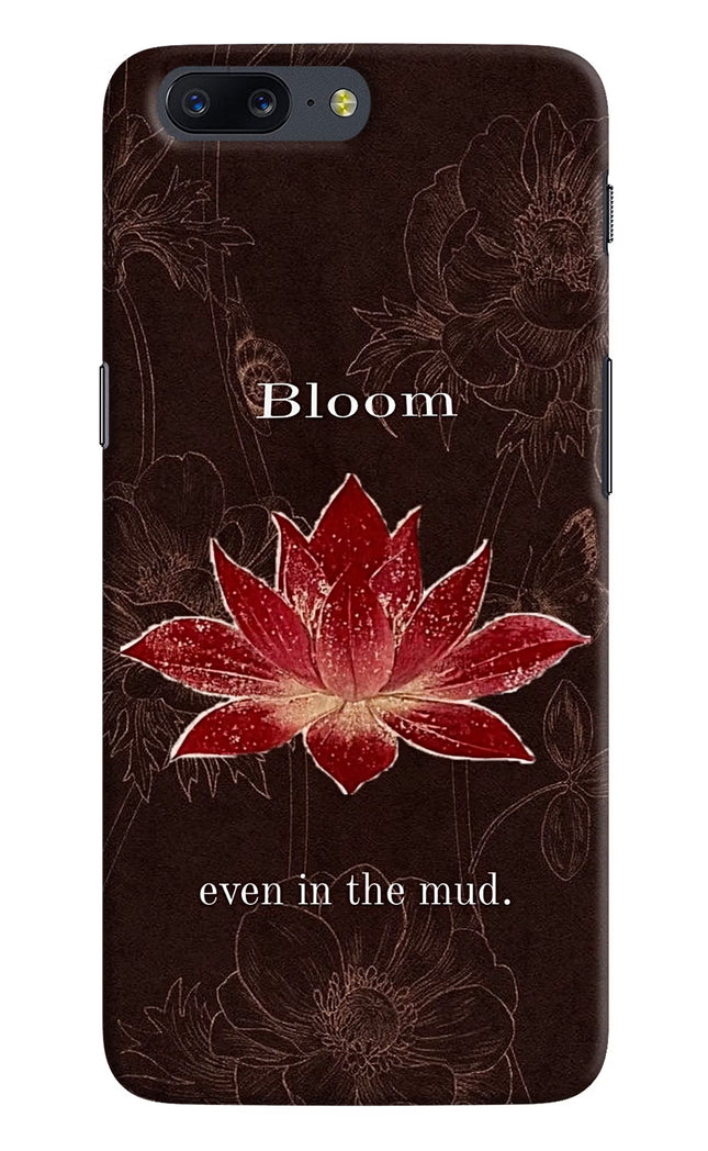 Bloom Oneplus 5 Hard Case Back Cover by Casekaro